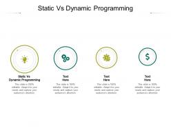 Static vs dynamic programming ppt powerpoint presentation ideas slide portrait cpb