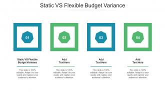 Static Vs Flexible Budget Variance Ppt Powerpoint Presentation Portfolio Design Cpb