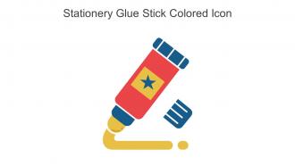 Stationery Glue Stick Colored Icon In Powerpoint Pptx Png And Editable Eps Format
