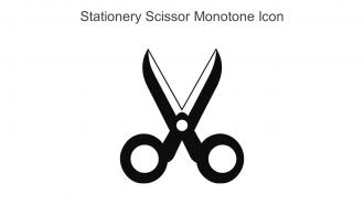 Stationery Scissor Monotone Icon In Powerpoint Pptx Png And Editable Eps Format