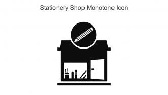 Stationery Shop Monotone Icon In Powerpoint Pptx Png And Editable Eps Format