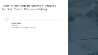 Statistical Analysis For Data Driven Decision Making Powerpoint Presentation Slides Attractive Ideas