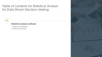 Statistical Analysis For Data Driven Decision Making Powerpoint Presentation Slides Designed Image