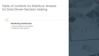 Statistical Analysis For Data Driven Decision Making Powerpoint Presentation Slides Analytical Image