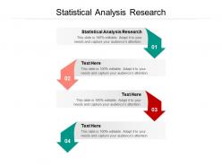 Statistical analysis research ppt powerpoint presentation show structure cpb