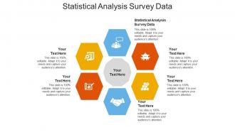 Statistical analysis survey data ppt powerpoint presentation model show cpb