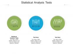 Statistical analysis tests ppt powerpoint presentation infographic template portrait cpb