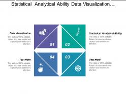 Statistical Analytical Ability Data Visualization Enterprise Data Management