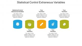 Statistical control extraneous variables ppt powerpoint presentation professional aids cpb