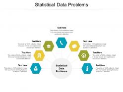 Statistical data problems ppt powerpoint presentation infographics clipart cpb