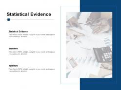 Statistical evidence ppt powerpoint presentation portfolio guidelines cpb