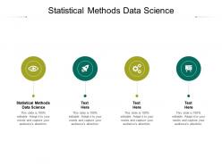 Statistical methods data science ppt powerpoint presentation layouts clipart images cpb