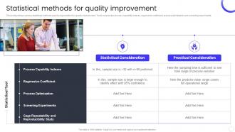 Statistical Methods For Quality Improvement QCP Templates Set 3 Ppt Powerpoint Presentation Ideas Show