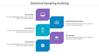 Statistical Sampling Auditing Ppt Powerpoint Presentation Microsoft Cpb