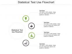Statistical test use flowchart ppt powerpoint presentation icon topics cpb