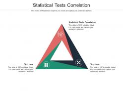 Statistical tests correlation ppt powerpoint presentation portfolio cpb