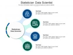 Statistician data scientist ppt powerpoint presentation ideas summary cpb