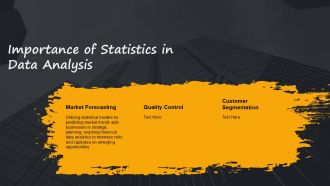 Statistics And Programming For Data Analysis PPT Presentation AT Content Ready Appealing