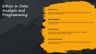 Statistics And Programming For Data Analysis PPT Presentation AT Captivating Appealing
