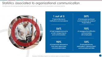 Statistics Associated To Organizational Communication Stakeholder Communication Plan