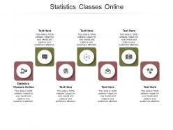 Statistics classes online ppt powerpoint presentation slides designs download cpb