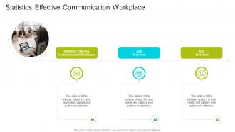 Statistics Effective Communication Workplace In Powerpoint And Google Slides Cpb