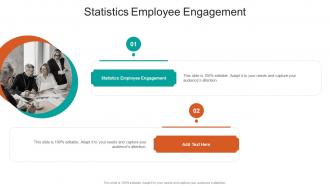 Statistics Employee Engagement In Powerpoint And Google Slides Cpb