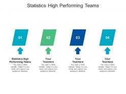 Statistics high performing teams ppt powerpoint presentation styles good cpb