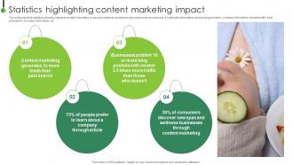 Statistics Highlighting Content Strategic Plan To Enhance Digital Strategy SS V