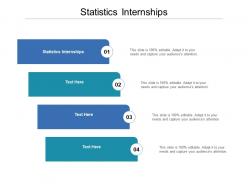 Statistics internships ppt powerpoint presentation infographic template templates cpb