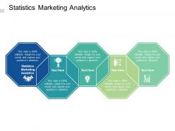 Statistics marketing analytics ppt powerpoint presentation visuals cpb