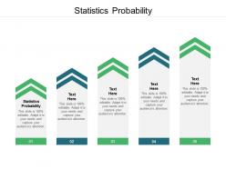 Statistics probability ppt powerpoint presentation pictures designs download cpb