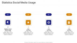 Statistics Social Media Usage In Powerpoint And Google Slides Cpb