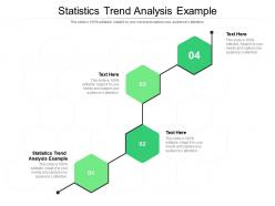 Statistics trend analysis example ppt powerpoint presentation ideas cpb