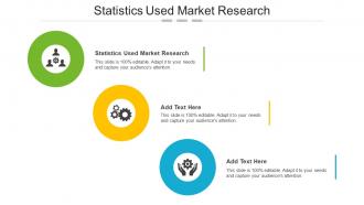 Statistics Used Market Research Ppt Powerpoint Presentation Slides Images Cpb