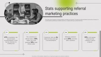 Stats Supporting Referral Marketing Practices Guide To Referral Marketing