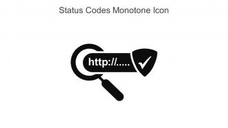 Status Codes Monotone Icon In Powerpoint Pptx Png And Editable Eps Format