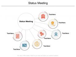 Status meeting ppt powerpoint presentation pictures graphics cpb