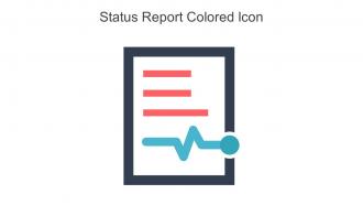 Status Report Colored Icon In Powerpoint Pptx Png And Editable Eps Format