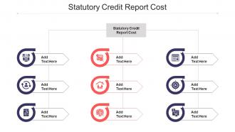 Statutory Credit Report Cost Ppt Powerpoint Presentation Show Master Slide Cpb