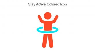 Stay Active Colored Icon In Powerpoint Pptx Png And Editable Eps Format