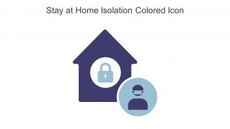 Stay At Home Isolation Colored Icon In Powerpoint Pptx Png And Editable Eps Format