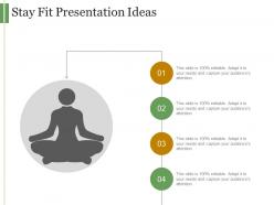 Stay fit presentation ideas