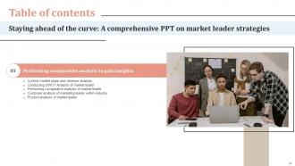 Staying Ahead Of The Curve A Comprehensive Ppt On Market Leader Strategies Strategy CD V Appealing Idea
