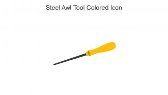 Steel Awl Tool Colored Icon In Powerpoint Pptx Png And Editable Eps Format