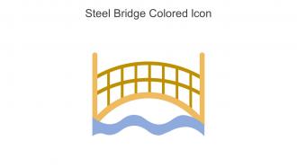 Steel Bridge Colored Icon In Powerpoint Pptx Png And Editable Eps Format