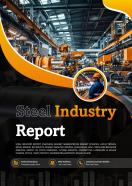 Steel Industry Report Pdf Word Document IR