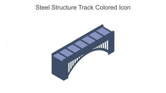 Steel Structure Track Colored Icon In Powerpoint Pptx Png And Editable Eps Format