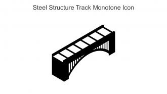 Steel Structure Track Monotone Icon In Powerpoint Pptx Png And Editable Eps Format