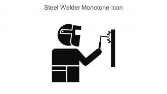 Steel Welder Monotone Icon In Powerpoint Pptx Png And Editable Eps Format